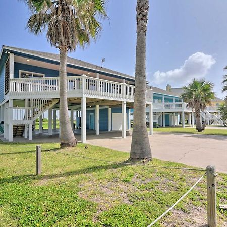 Bright Crystal Beach House, Walk To Coast! Bolivar Peninsula Exterior foto