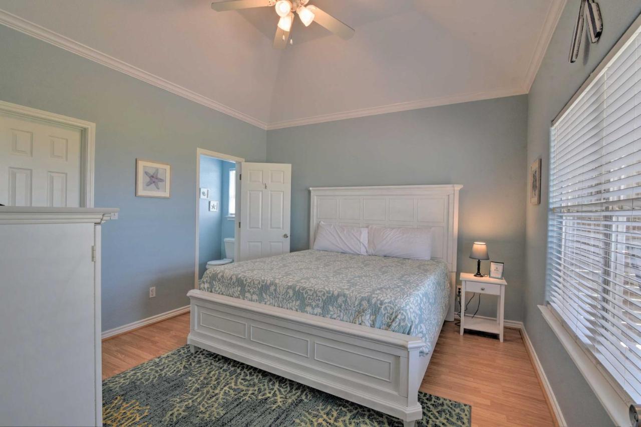 Bright Crystal Beach House, Walk To Coast! Bolivar Peninsula Exterior foto