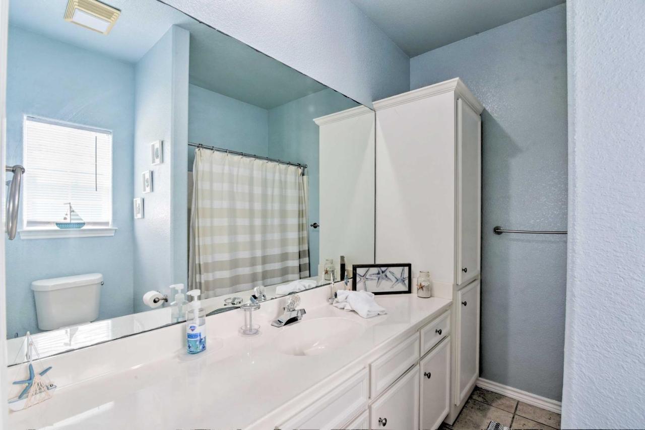 Bright Crystal Beach House, Walk To Coast! Bolivar Peninsula Exterior foto