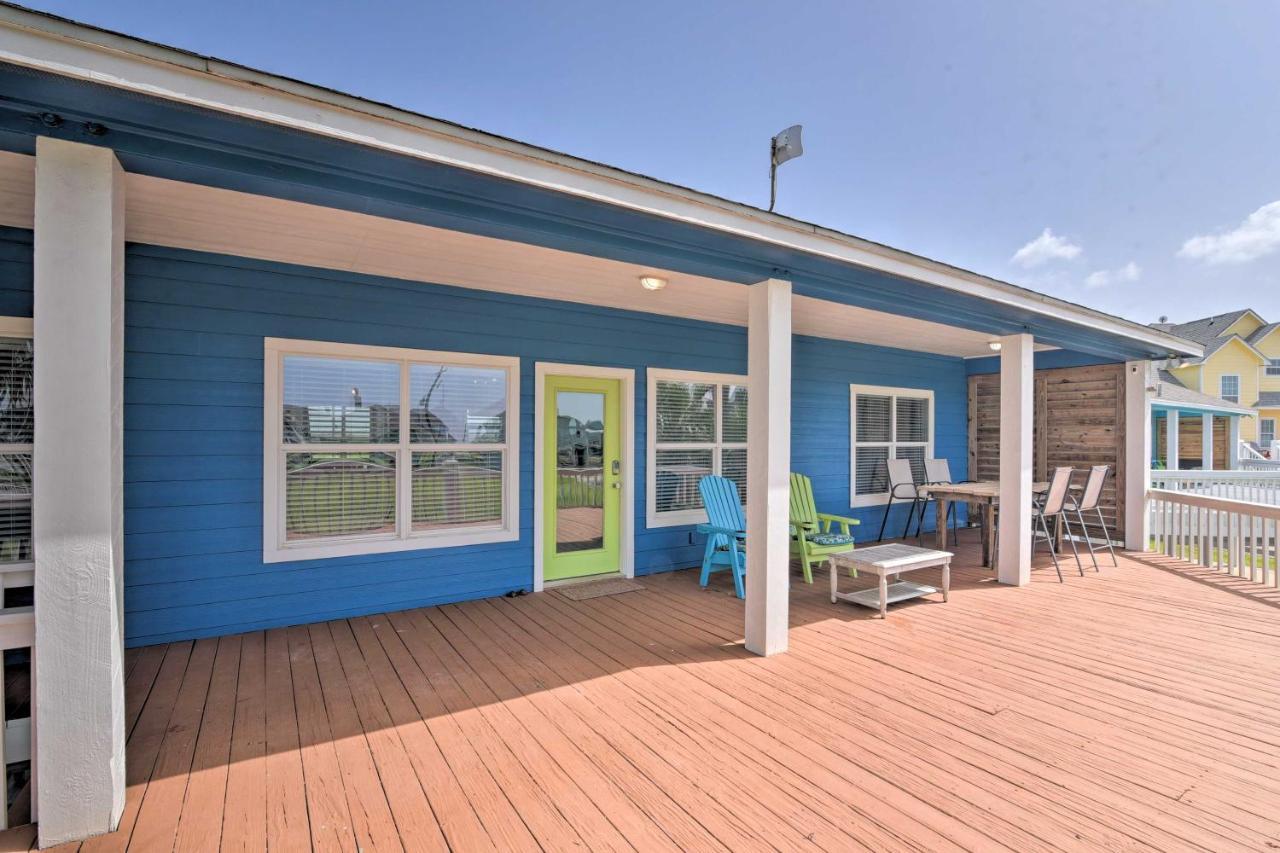 Bright Crystal Beach House, Walk To Coast! Bolivar Peninsula Exterior foto