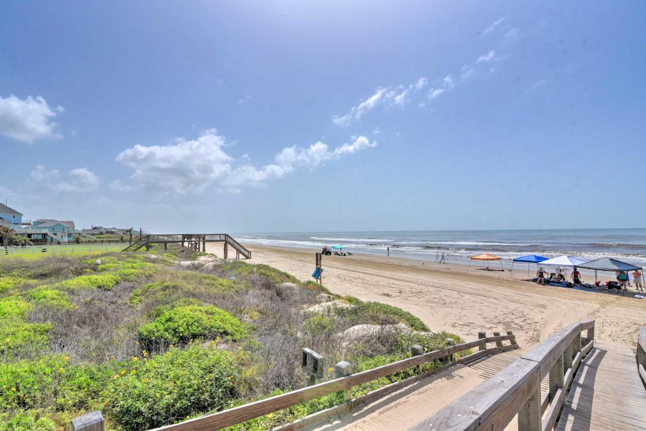 Bright Crystal Beach House, Walk To Coast! Bolivar Peninsula Exterior foto